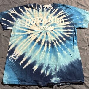 Gildan Blue Tie-Dye Short Sleeve Tee